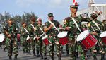 Gladi HUT ke-72 TNI, Pangkostrad Unjuk Gigi Bermain Genderang