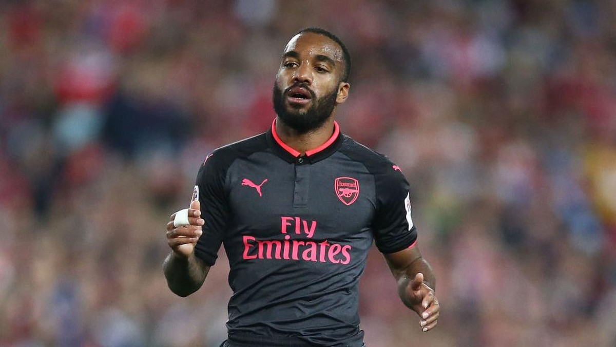 Penyerang Arsenal, Alexandre Lacazette (Foto: Mark Metcalfe/Getty Images)