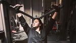 Ciat! Audy Uwais Tendang Bobot Berlebih dengan Nge-Gym