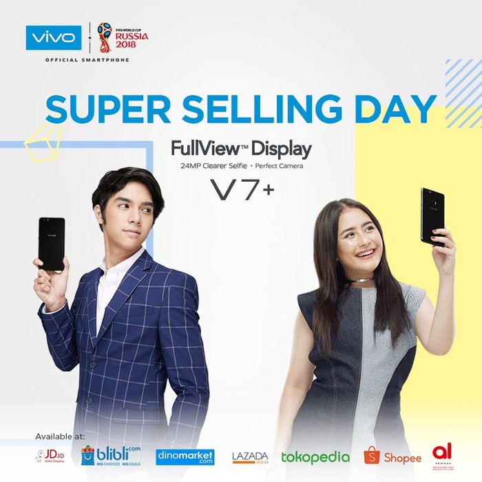 Super Selling Day Vivo V7+ Bertabur Hadiah Menarik