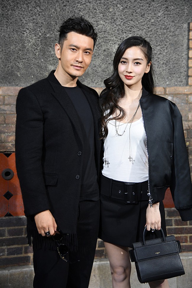 Setelah go public, Angelababy dan Huang Xiaoming pun tak ragu lagi memperlihatkan kebersamaan mereka di depan publik. Foto: Getty Images