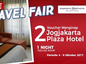 Free Travel Fair: Bermalam Gratis di Jogjakarta Plaza Hotel