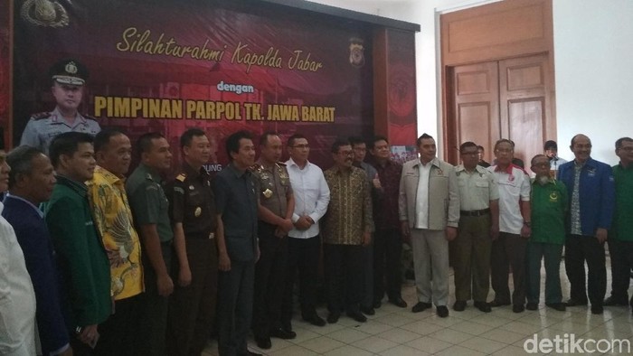 Jelang Pilkada 2018, Kapolda Jabar Kumpulkan Pimpinan Parpol