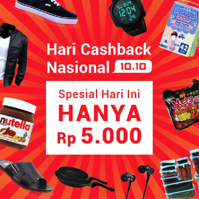 Serbu Semua Barang Serba Rp 5.000 Hari Ini