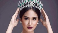 Shwe Eain Si diminta mengembalikan makhota yang dimenangkannya. Dia juga dilarang ikut kontes kecantikan internasional di Vietnam, Oktober ini. Foto: Instagram/shwe.eain.si