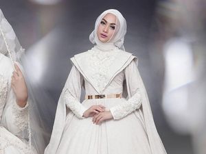 Foto: 20 Inspirasi Gaun Pengantin Syari yang Cantik dan Modern