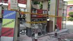 Foto: Penampakan Dispenser SPBU di Kalimalang yang Terbakar