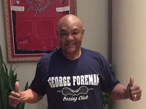 George Foreman menantang Steven Seagal bertarung