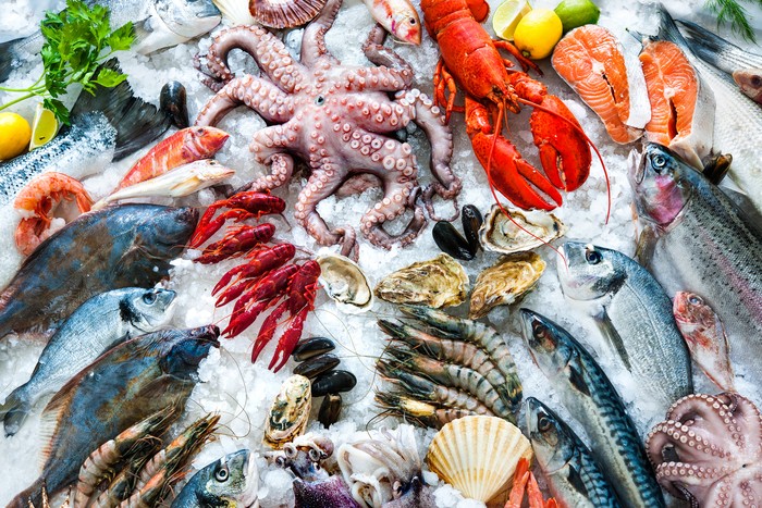 Jika memang suka makanan laut, sebenarnya masih banyak pilihan makanan yang masih aman. Seperti kepiting yang karbohidratnya nol, atau lobster yang hanya 0,5 gram serta udang dengan kandungan 0,9 gram net karbo di setiap 100 gramnya. (Foto: Thinkstock) Jika memang suka makanan laut, sebenarnya masih banyak pilihan makanan yang masih aman. Seperti kepiting yang karbohidratnya nol, atau lobster yang hanya 0,5 gram serta udang dengan kandungan 0,9 gram net karbo di setiap 100 gramnya. (Foto: Thinkstock)