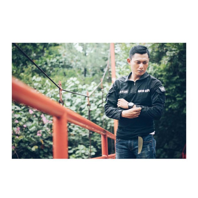 Meskipun Anto tidak mengakui dirinya mirip AHY, orang-orang yang berjumpa dengannya tetap menganggap demikian. Bahkan pernah ada yang salah memanggilnya sebagai AHY. Foto: Dok. Instagram