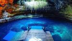 Foto: Diving di dalam Gua