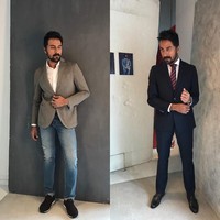 Dengan kumis dan jenggot tebalnya, Bront Palarae dipuji sebagai hot daddy. Di dunia nyata, Bront sendiri sudah memiliki istri dan anak. Foto: dok. Instagram