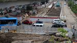 Pemasangan Dinding Penahan Tanah Underpass Matraman