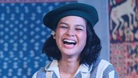 Andien tengah berbahagia karena dirinya baru saja melepas album baru.  (Foto: Ismail/detikHOT)