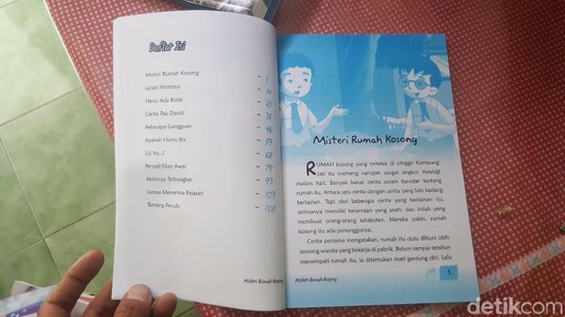 SDN Bedali Tolak Buku Bantuan Bercerita Misteri Hantu Gentayangan