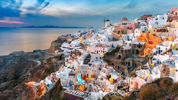 Santorini, Yunani