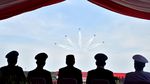 Momen Jenderal Gatot dan Jokowi Sang Panglima Tertinggi di HUT TNI