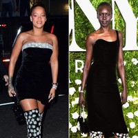 Rihanna Vs Alek Wek. Boots Oscar de la Renta seharga US$ 4.970 atau Rp 67 juta ini akan membuat Anda jadi pusat perhatian. Foto: Ist.