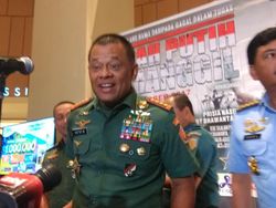 Hadiri Premiere Merah Putih Memanggil, Gatot: Ini Hadiah dari TNI