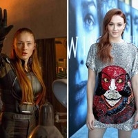 Jean Grey, mutan dengan kekuatan luar biasan diperankan Sophie Turner di film X-Men. Foto: Ist,Getty Images