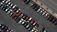 Di New York, Amerika Serikat, untuk parkir selama 2 jam orang harus membayar Rp 838.000. John Moore/Getty Images.