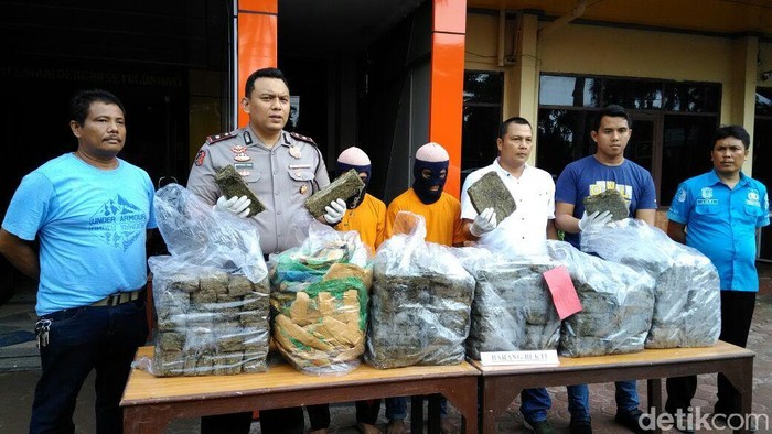 Pengiriman 80 Kg Ganja dari Aceh Digagalkan di Medan