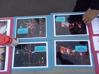 Screenshot video yang menunjukkan aksi tersangka