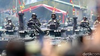 TNI Angkatan Darat menurunkan kendaraan tempur Anoa, tank M11 A1, tank Marder 2A1, Leopard 2R1, Panser Pandur 105 MM.