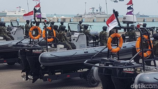 HUT TNI Ke-72, Ini Daftar Alutsista yang Dipamerkan ke Jokowi