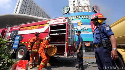 Api Berkobar 8 Jam di  Apartemen Cinere Bellevue