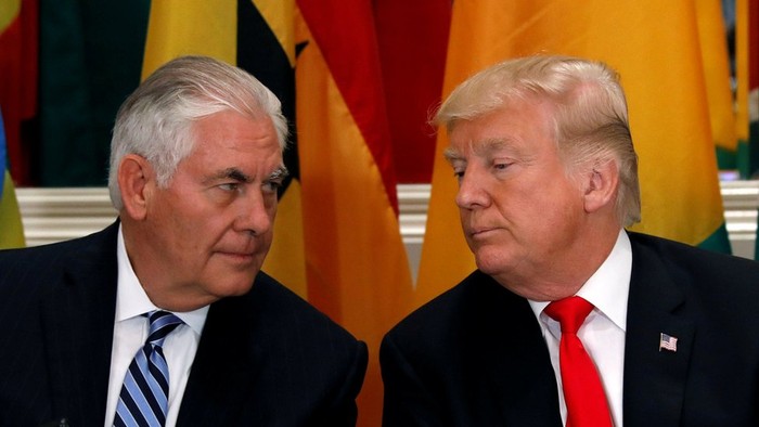 Menlu AS Dikabarkan Sebut Trump Pandir, Bantah Akan Mundur