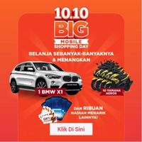 Jelang Hari Cashback Nasional 10.10, Semua Barang Diobral Rp 5.000