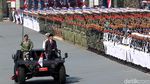 Jokowi Pimpin Upacara Peringatan HUT TNI ke-72