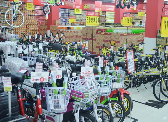 Beli Sepeda Listrik Gratis Voucher di Transmart Carrefour