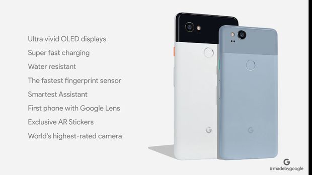Google Pixel 2 dan 2 XL Meluncur, Apa Keunggulannya?