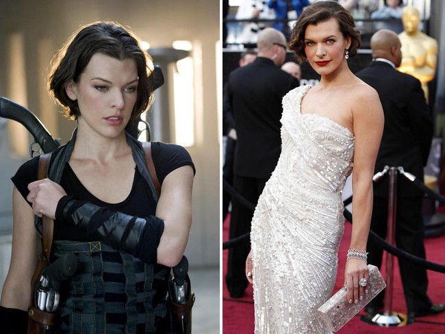 Alice, seorang wanita yang dingin tapi lincah memerangi para zombie ganas diperankan oleh Milla Jovovich di film Resident Evil. Foto: Ist, Getty Images