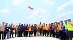 Jokowi Blusukan ke Proyek Bendungan Terbesar Ketiga di RI