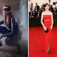 Cat Woman diperankan oleh Anne Hathaway di film Dark Knight Rises. Foto: Ist,Getty Images
