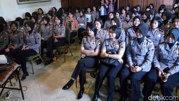 Polwan yang akan bertugas di pernikahan Kahiyang-Bobby.