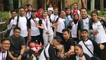 Gaya Liburan The Rojaks di Singapura, Senyum Semringah Andien