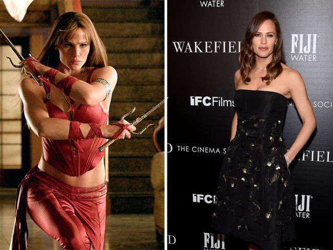 Elektra Natchios adalah seorang wanita cantik pembunuh bayaran dengan keahlian bela diri yang mumpuni, diperankan Jennifer Garner di film Elektra. Foto: Ist, Getty Images