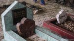 Foto: Batu Nisan di Pulau Bacan yang Tumbuh dari Dalam Tanah