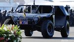 Foto: Gahar! Begini Mobil Inspeksi Pasukan yang Ditumpangi Jokowi
