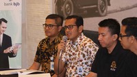 Untuk meningkatkan pertumbuhan dana pihak ketiga (DPK) dan Number of Account (NoA), Bank BJB memperluas basis nasabah dengan merambah dunia otomotif. Foto: dok. BJB