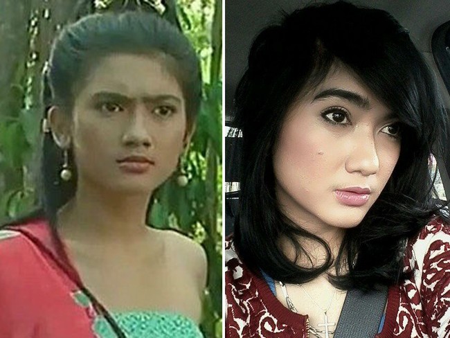 Wanita cantik yang cukup eksis banyak digemari oleh para penonton dengan perannya sebagai Ratri Pramudita difilm laga berjudul Angling Dharma. Ia adalah Revi Mariska. Foto: Ist, Instagram