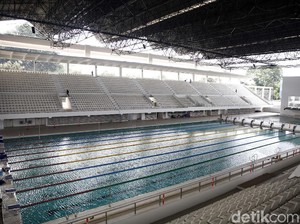 Sandi: Stadion Akuatik GBK Sudah Siap Diresmikan Presiden