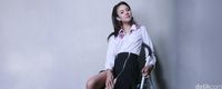 Aurelie Moeremans saat pemotretan Celeb of The Month