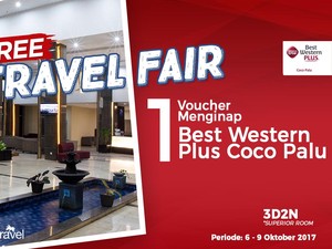 Free Travel Fair: Gratis Menginap di Best Western Plus Coco Palu