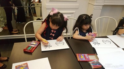 Foto: Begini Keseruan Anak-anak Ketika Mewarnai!