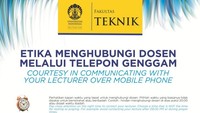 Sejumlah fakultas di UI mem-posting aturan ini di laman situsnya, salah satunya Fakultas Teknik UI. Aturannya mulai dari pengucapan salam, waktu menghubungi, hingga jangan menggunakan singkatan (Foto: dok. UI (eng.ui.ac.id))